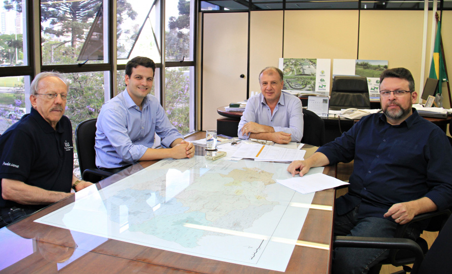 Vice-prefeito de Curitiba visita Ortega para tratar de Planos de Trabalho