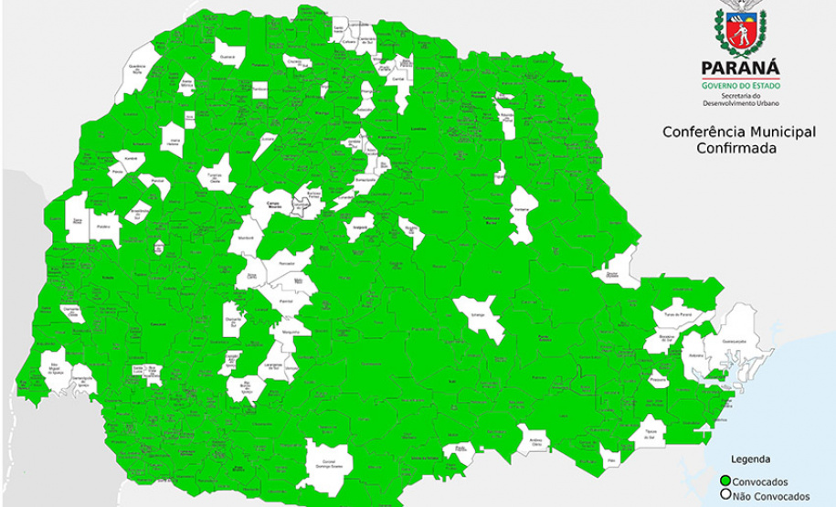 Conferências Municipais das Cidades somam mais de 10 mil participações no Paraná