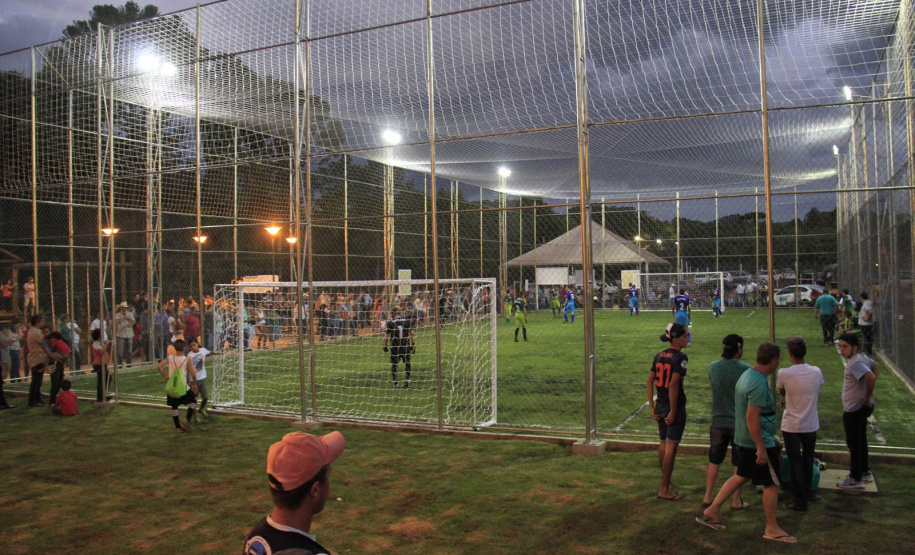 “Meu Campinho”  inaugurado em Mato Rico é marca histórica para o Paraná