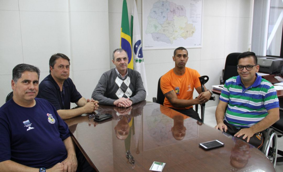 Paratletas levam a Órgãos Públicos um projeto para salvar vidas e suas famílias