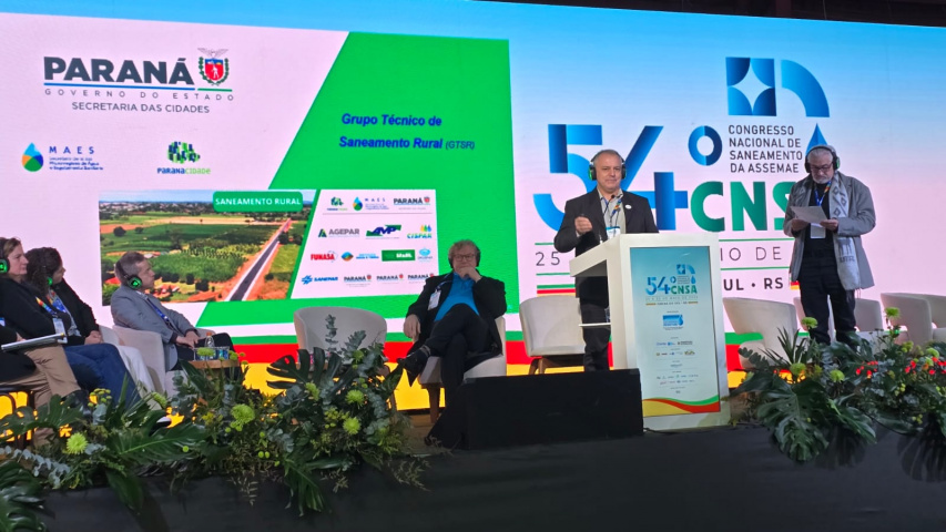 Paraná é mostrado como referência em todo o País, no 54º Congresso Nacional de Saneamento