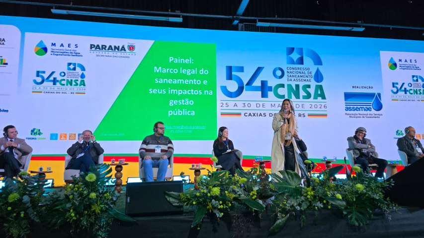 Paraná é mostrado como referência em todo o País, no 54º Congresso Nacional de Saneamento 