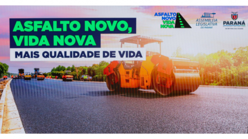 PROGRAMA ASFALTO NOVO VIDA NOVA TRANSFORMA AS CIDADES E AMPLIA A QUALIDADE DE VIDA DE SEUS MORADORES